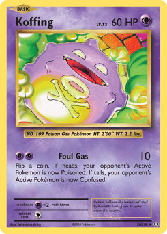 Koffing Evolutions #50