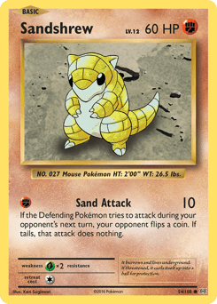 Sandshrew Evolutions #54