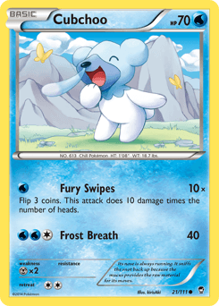 Cubchoo Furious Fists #21