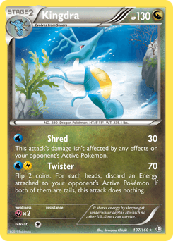 Kingdra Primal Clash #107