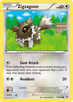 Zigzagoon Primal Clash #111