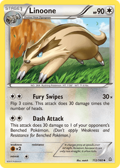 Linoone Primal Clash #112