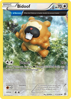 Bidoof Primal Clash #117