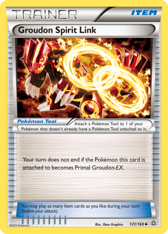 Groudon Spirit Link Primal Clash #131