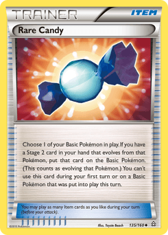 Rare Candy Primal Clash #135
