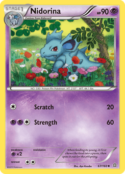 Nidorina Primal Clash #67