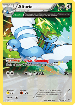 Altaria Roaring Skies #74