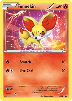 Fennekin XY Black Star Promos #XY02