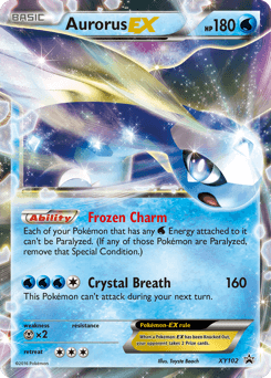 Aurorus-EX XY Black Star Promos #XY102