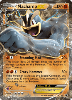 Machamp-EX XY Black Star Promos #XY108