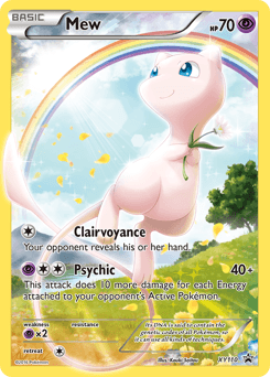 Mew XY Black Star Promos #XY110
