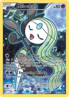 Meloetta XY Black Star Promos #XY120