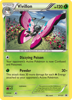 Vivillon XY Black Star Promos #XY137