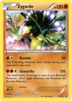 Zygarde XY Black Star Promos #XY152