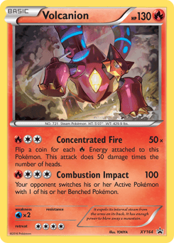 Volcanion XY Black Star Promos #XY164