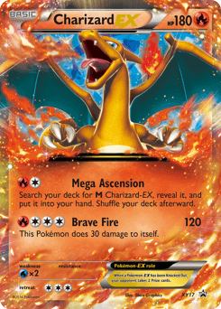 Charizard-EX XY Black Star Promos #XY17