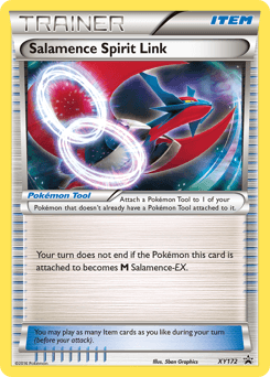 Salamence Spirit Link XY Black Star Promos #XY172