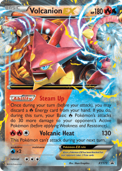 Volcanion-EX XY Black Star Promos #XY173