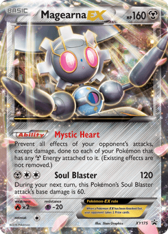 Magearna-EX XY Black Star Promos #XY175