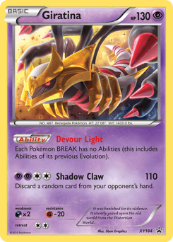Giratina XY Black Star Promos #XY184