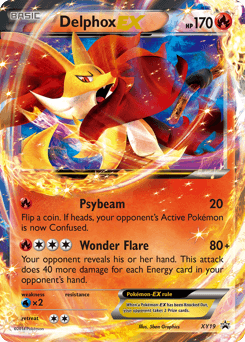 Delphox-EX XY Black Star Promos #XY19