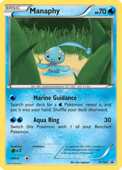 Manaphy XY Black Star Promos #XY190