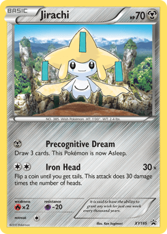 Jirachi XY Black Star Promos #XY195