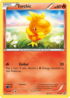 Torchic XY Black Star Promos #XY37