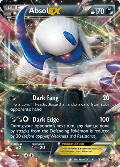 Absol-EX XY Black Star Promos #XY62