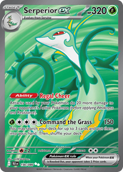 Serperior ex Black Bolt #156