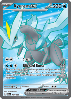 Kyurem ex Black Bolt #157
