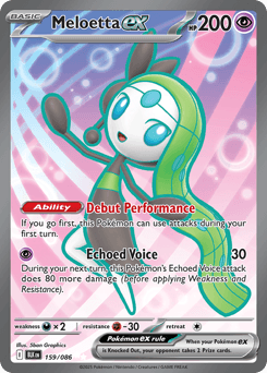 Meloetta ex Black Bolt #159