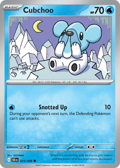 Cubchoo Black Bolt #25