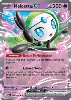 Meloetta ex Black Bolt #44