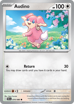 Audino Black Bolt #74