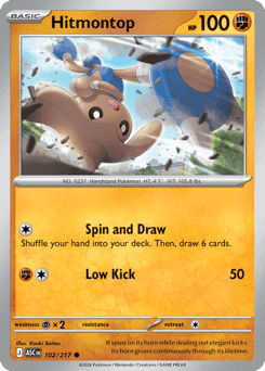 Hitmontop Ascended Heroes #102