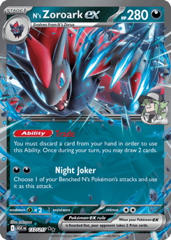 N's Zoroark ex Ascended Heroes #137