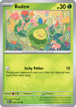 Budew Ascended Heroes #16