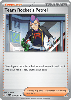 Team Rocket's Petrel Ascended Heroes #207