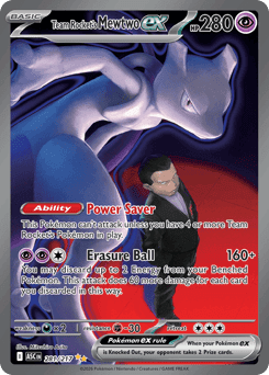 Team Rocket's Mewtwo ex Ascended Heroes #281