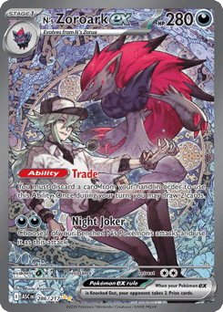 N's Zoroark ex Ascended Heroes #286