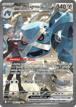 Steven's Metagross ex Ascended Heroes #289