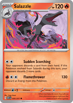Salazzle Ascended Heroes #35