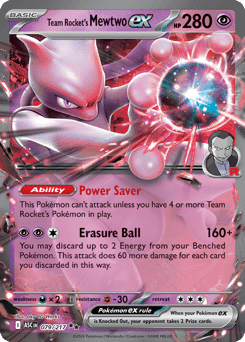 Team Rocket's Mewtwo ex Ascended Heroes #79