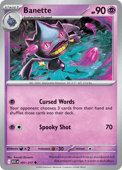 Banette Ascended Heroes #91