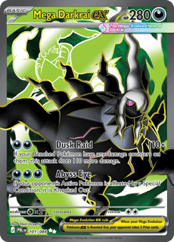 Mega Darkrai ex Pitch Black #101