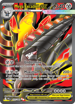 Mega Excadrill ex Pitch Black #103