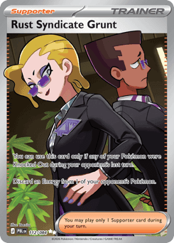 Rust Syndicate Grunt Pitch Black #112