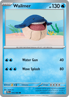 Wailmer Pitch Black #15