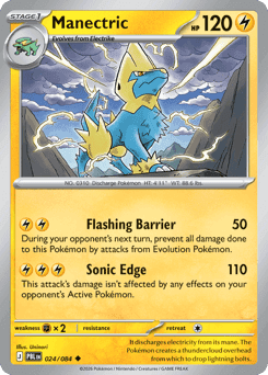 Manectric Pitch Black #24